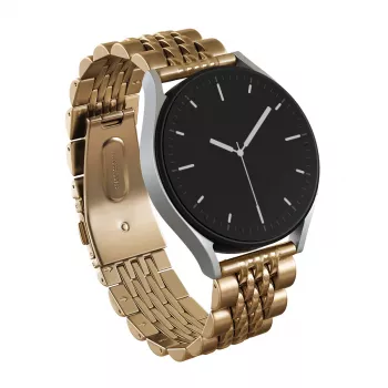 BURGA Metal Bracelet Chic Royal Universal Watch Strap 20 mm (Gold)