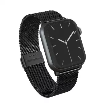 BURGA Metal Mesh Elegance for Apple Watch 38/40 mm (Black)
