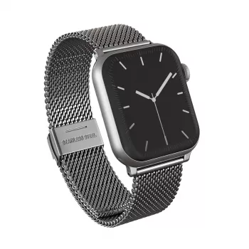 BURGA Metal Mesh Elegance Apple Watch 42/44 mm (Silver)