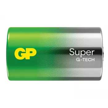 GP Batteries Super Alkaline D patarei 1.5V 4-pakk (LR20) Blisterpakend