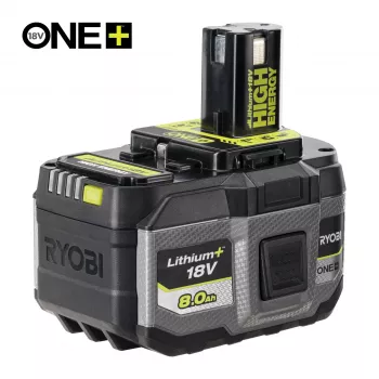 RYOBI ONE+ 18V 8.0 Ah HIGH ENERGY Liitium-ioon Aku RB1880T