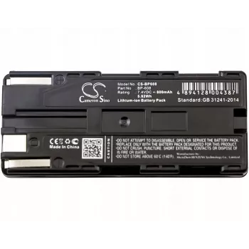 CAMERON SINO Asendusaku BP-608 BP-608A Canon DM-MV1 DM-MV10 MV20 ES65 jaoks