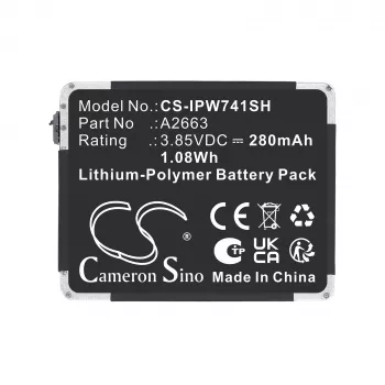 CAMERON SINO Asendusaku Tüüp A2663 Apple Watch Series 7 41mm A2473/A2475/A2476 jaoks (Cs-ipw741sh)