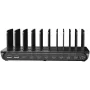 UNITEK 10-Port USB-A/USB-C Intelligent Charging Station 120W PD 3.0 Black