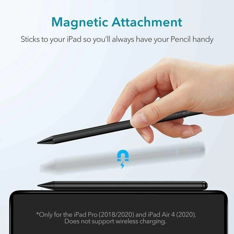 ESR Digital+ Magnetiline Stylus-pliiats iPadile, Valge