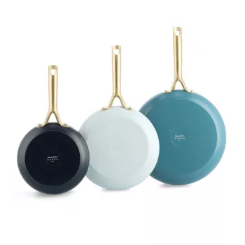 GreenPan Shades Coastal Praepannide Komplekt 3-osaline, 20+24+28 cm