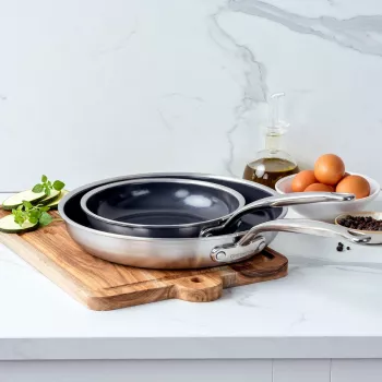 GreenPan Premiere Frying Pan Set 2-Piece, 20+28 cm Stainless Steel