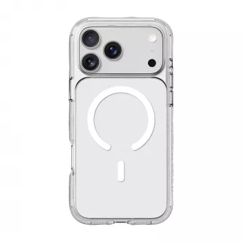 LAUT Crystal Matter X Case for iPhone 17 Pro with MagSafe (Crystal Clear)