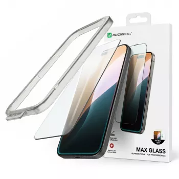 AMAZINGTHING Titan Max FusionFilter 7 Tempered Glass Screen Protector for iPhone 17 Pro