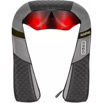 Renpho Neck Massager - Shoulder Neck Massager with Heat Black (RP-SNM061)