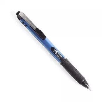 Pentel EnerGel Klick Geelpliiats - Must - 0,5 mm
