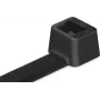 HellermannTyton UB200C-B-PA66-BK Kaabliside 200x4,6mm Must (100 tk pakk)