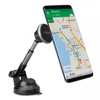 SBS Magnetic Telescopic Suction Cup Universal Holder, Black (TESUPMAGEXT)