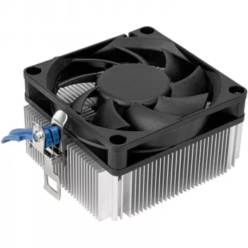 SILVERSTONE TECHNOLOGY SST-NT09-AM5 Madala profiiliga CPU jahuti, 92mm ventilaator, 2 soojustoru, AMD AM5, must