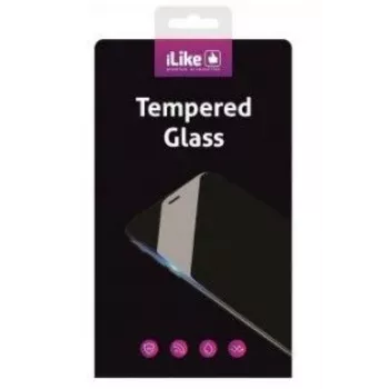 iLike Apple iPhone XS Max / 11 Pro Max plastikust purunemiskindel 3D klaasist täiskatte ekraanikaitse - läbipaistev musta raamiga
