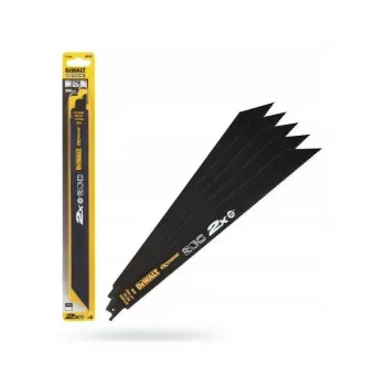 DEWALT DT2409L HSS M42 Bi-Metal Reciprocating Saw Blade 305mm 14 TPI 5-Pack
