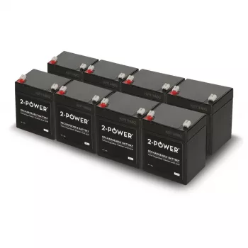 2-Power Replacement Battery Kit Cells Only - Aku - 5000 mAh