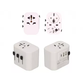 2-Power Power Supply Unit - 15 Watt - 3 A - 3 Output Connectors (2 x USB, 24 pin USB-C)