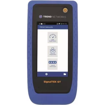 TREND Networks IDEA R166002 SignalTEK QT 10G Gigabit Copper Qualification Tester