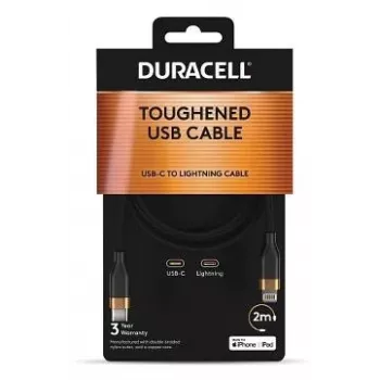 2-POWER 2m USB-C to Lightning kaabel - Valge - MFi sertifitseeritud - 60W PD