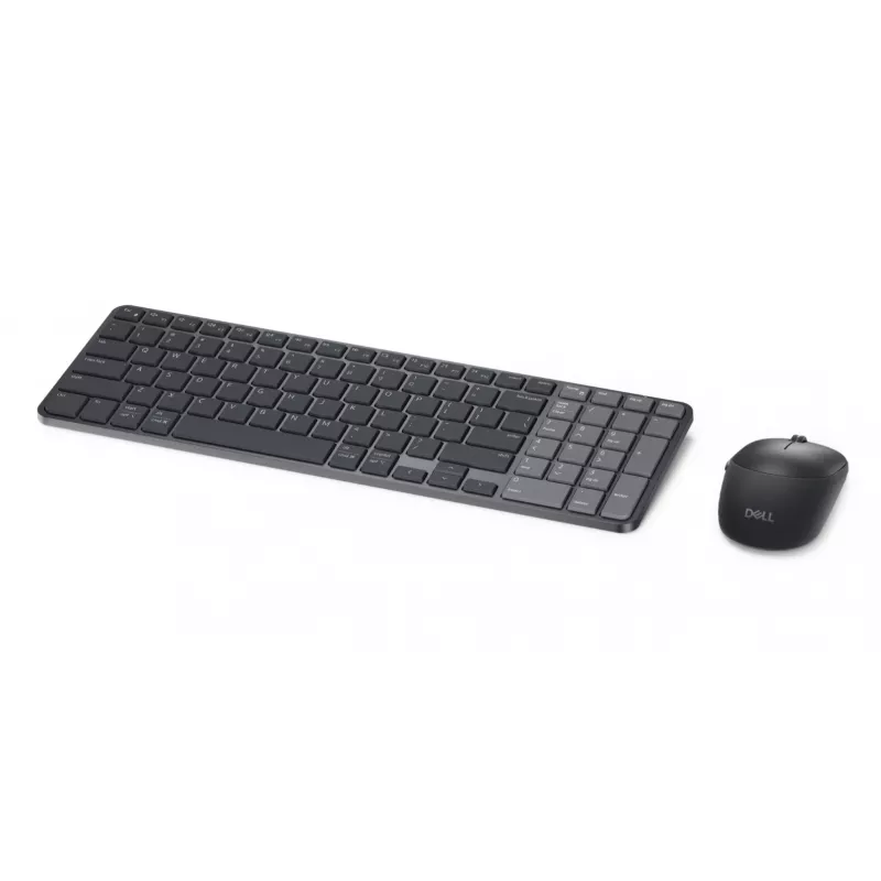 Dell Pro 7 Rechargeable Compact Keyboard and Mouse - KM746 - Leedu (QWERTY) - Titaanhall