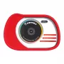 KIDYWOLF Foto- ja videokaamera Punane - 8MP laste digikaamera 2.0 inch LCD, Full HD 1080p, 4x suum, põrutuskindel silikoonkest, MicroSD pesa, sisseehitatud mängud, laetav aku, USB-kaabel ja kaelarihm