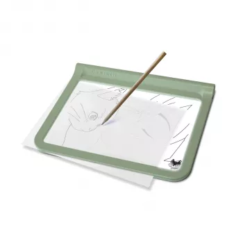 Kidywolf Light Tablet A4 LED Drawing Tablet 8 värvi, 4 režiimi, USB-C, valge
