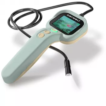 KIDYWOLF Kids Endoscope Camera 2.4 inch IPS LCD 1080p Photo 720p Video IP67 Probe