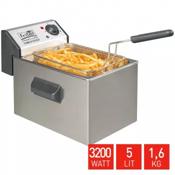 FRITEL Profi fritüür 5L 3200W hall