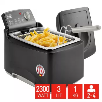 Fritel Turbo SF 4176 fritüür 3L 2.3kW roostevaba teras