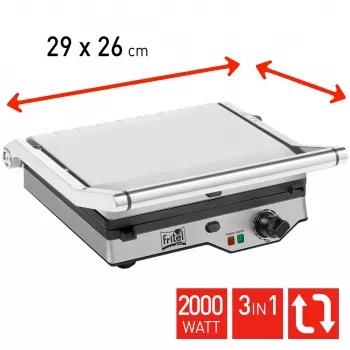 FRITEL GR 2275 Kontaktgrill Roostevaba teras