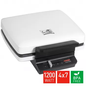 FRITEL WA 1230 Vahvliraud 4x7 Valge