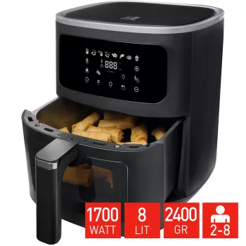 Fritel SnackTastic 7720 Airfryer 8L Must