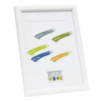 Deknudt S236K1 DIN A4 21x29.7 Wooden Frame in White