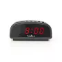 Nedis CLDK008BK LED-digitaalne äratuskell tuhinaga, must