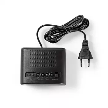 Nedis CLDK008BK LED-digitaalne äratuskell tuhinaga, must