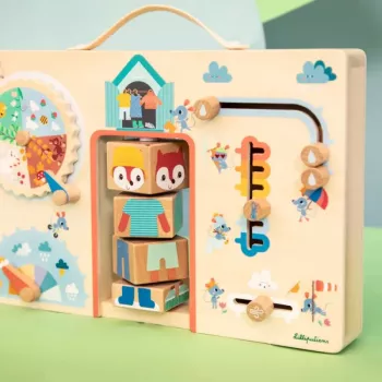 Lilliputiens Alice the Fox All-Weather Dress-Up Activity Board 83556