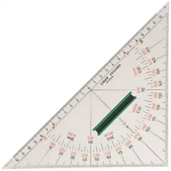 Simplex 3200MRH Navigation Course Triangle Nautical Protractor 320 mm
