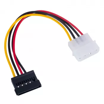 Akyga AK-CA-17 Molex–SATA toiteadapteri kaabel, 15 cm