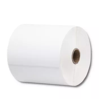 QOLTEC Termopaberisildid 100 x 150 mm 350 tk - Otsetermoprint, Valge, Püsiliim