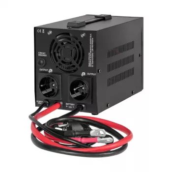 Rebel POWER-500-LFP4 Puhas Siinuslaine Inverter Laadimisfunktsiooniga 12V 230V 500VA/300W