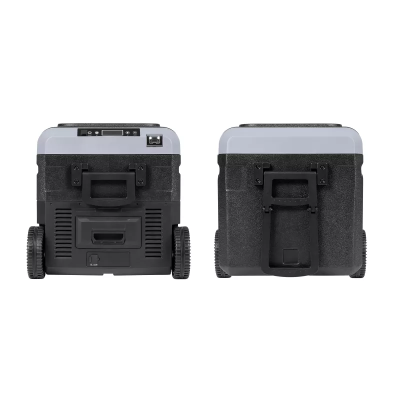 TEESA TSA6002 Professionaalne Kompressoriga Kaasaskantav Külmik/Sügavkülmik 40L, DC12/24V AC230V, Aku Ühilduv, Suured Rattad, Tugev Käepide, Bluetooth
