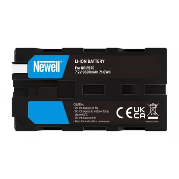 Newell asendusaku Sony NP-F970 jaoks