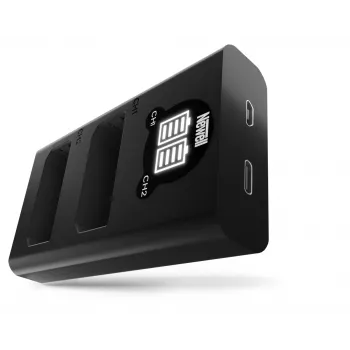 Newell Dual-Channel USB-C Charger DL-USB-C Canon LP-E10 akudele
