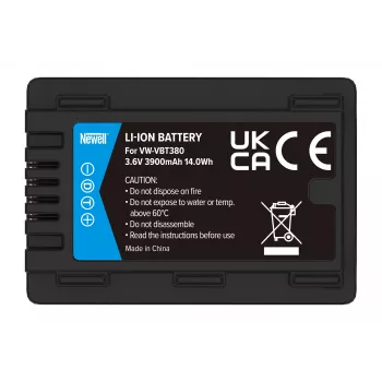 Newell Replacement Battery VW-VBT380 for Panasonic Camcorder
