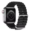 Dux Ducis Silikoonist käerihm Apple Watch 8/7/6/5/4/3/2/SE (38/40/41mm) - Must