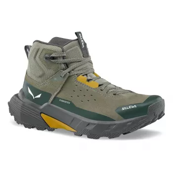 Salewa Pedroc 2 Leather Mid PTX Hiking Shoes Dark Olive/Cactus EU 44