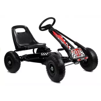 LEAN TOYS LEAN CARS A-15 Go-Cart must, pumbatavad rattad