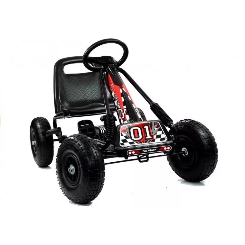 LEAN TOYS LEAN CARS A-15 Go-Cart must, pumbatavad rattad