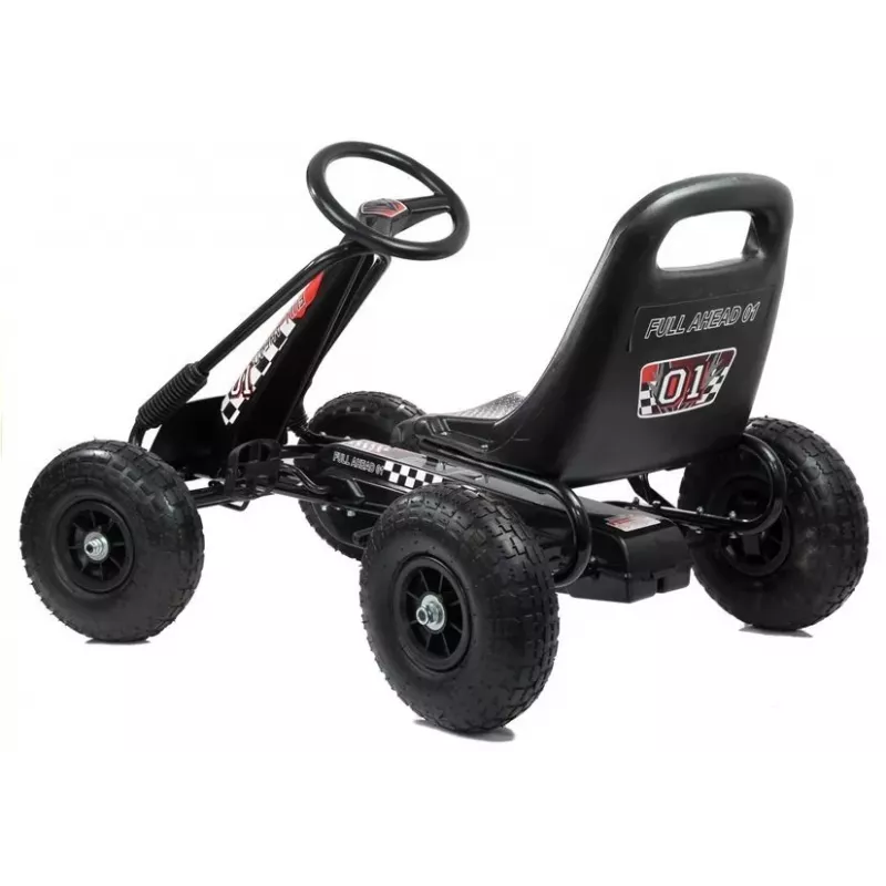 LEAN TOYS LEAN CARS A-15 Go-Cart must, pumbatavad rattad
